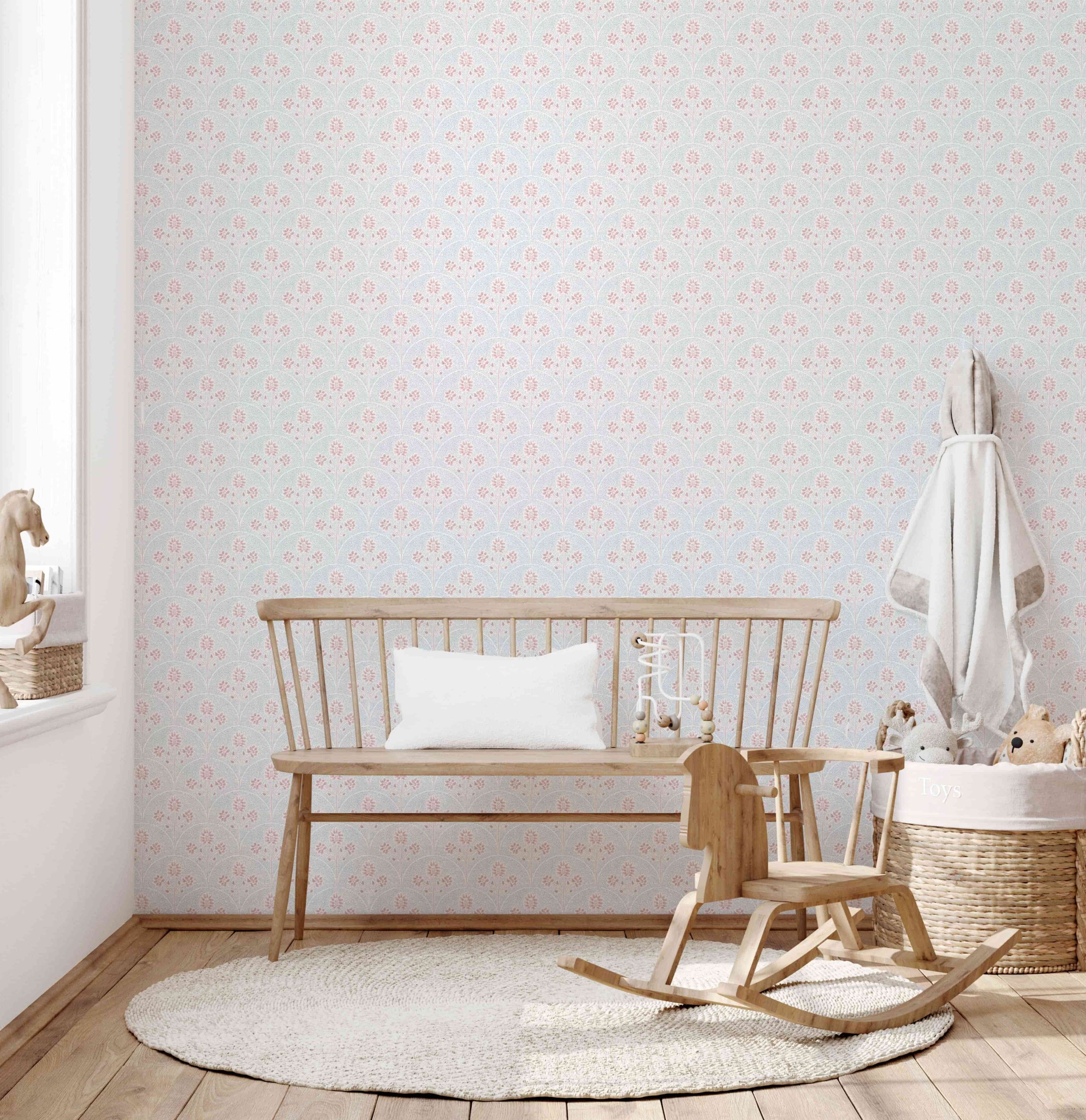 Papel Pintado Arcos rosa - Imagen 5