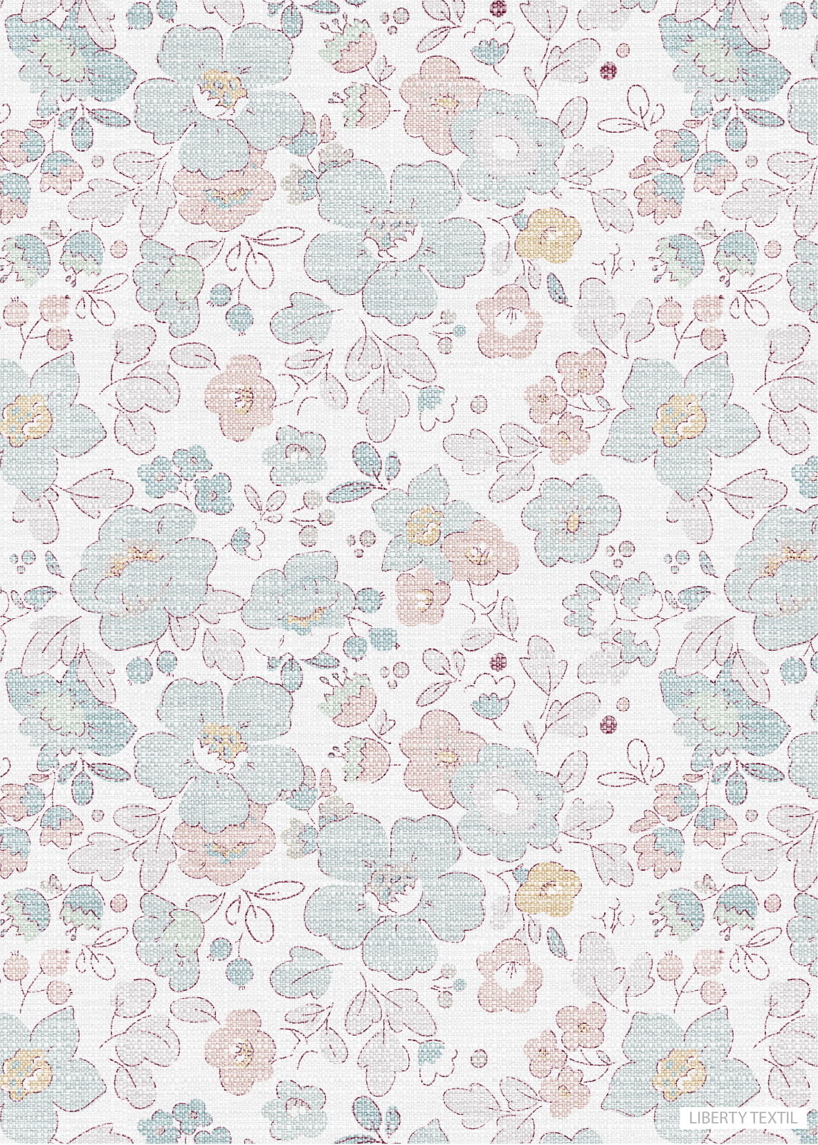 papel pintado Liberty Textil