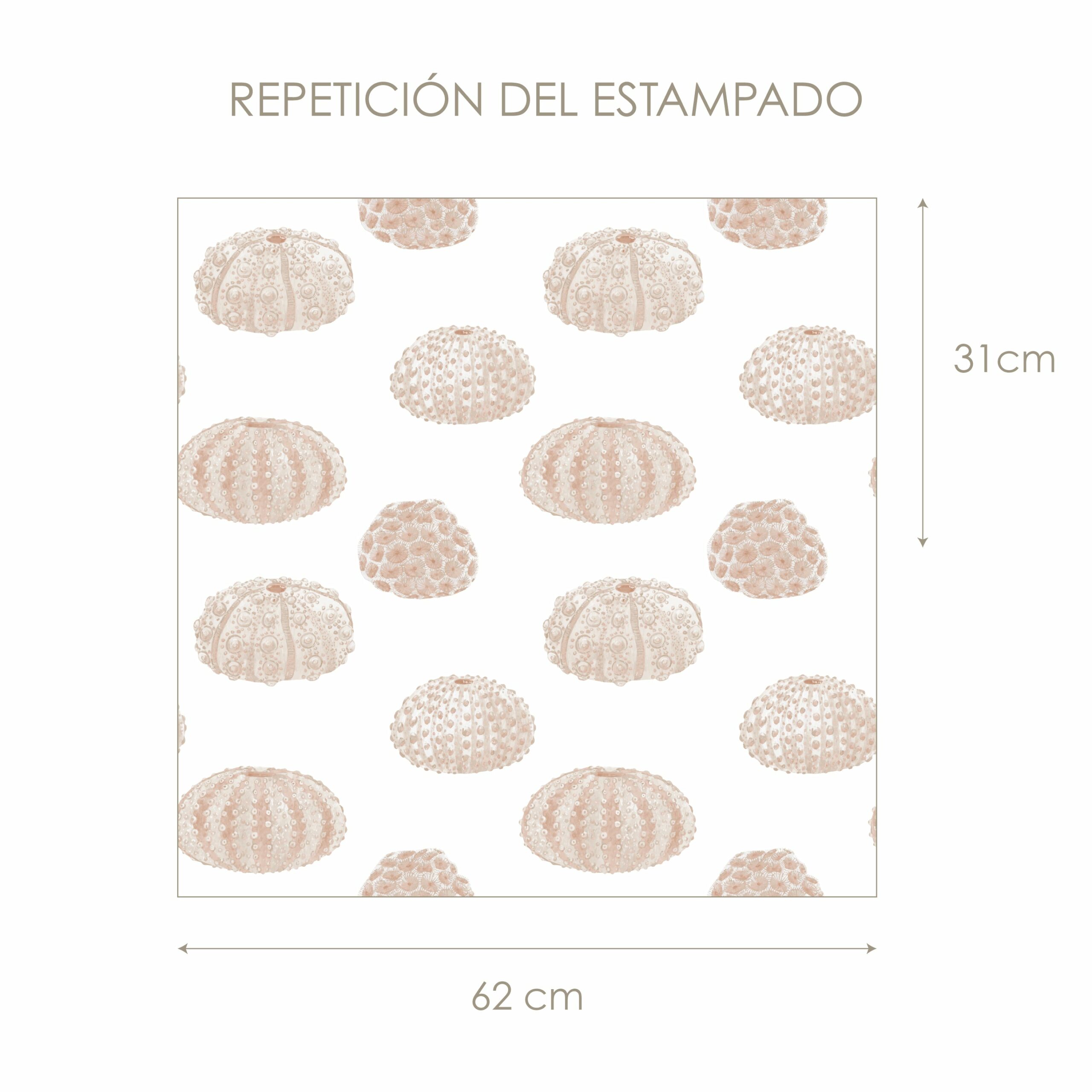 Papel Pintado Arrecife beige - Imagen 3