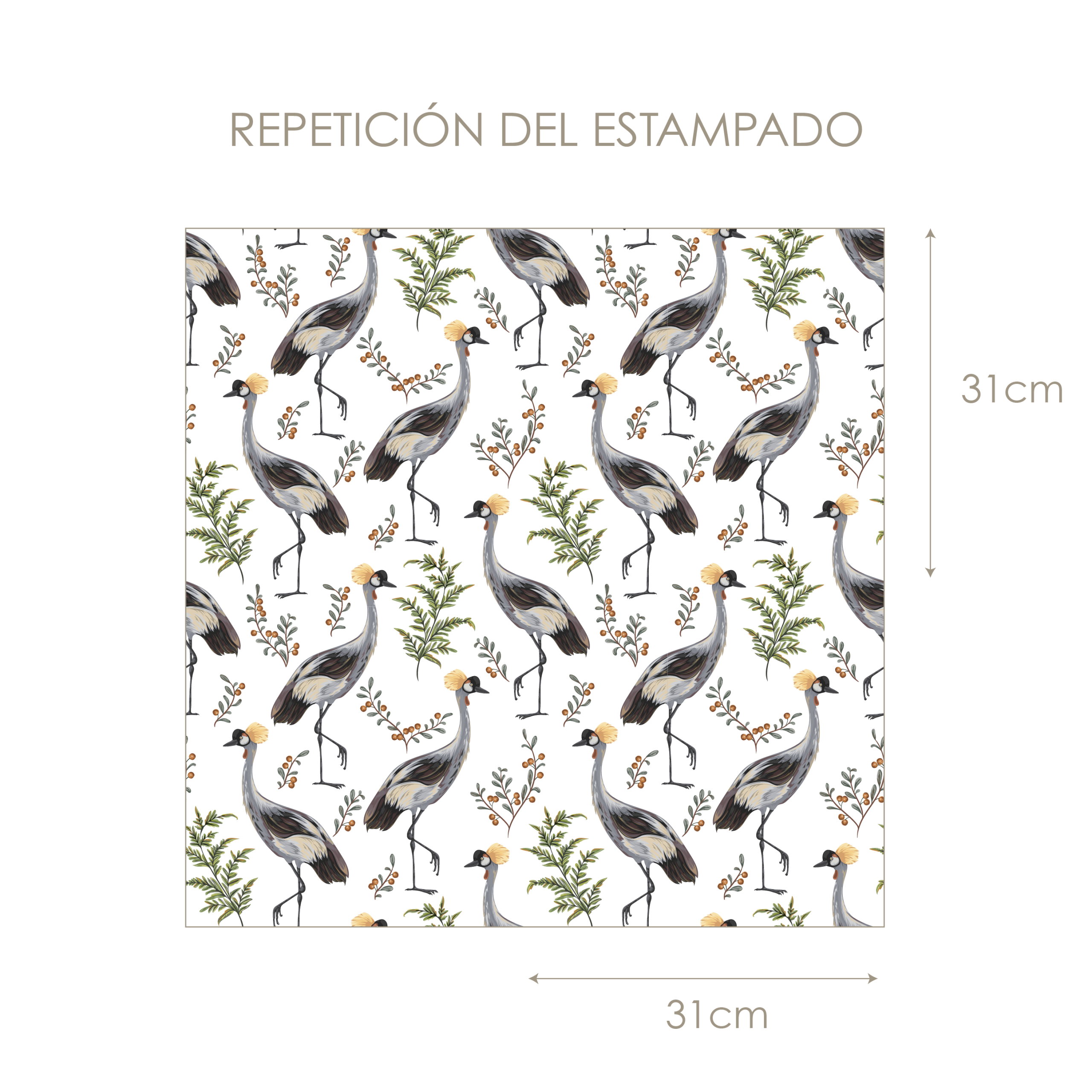 Papel Pintado Garzas - Imagen 4