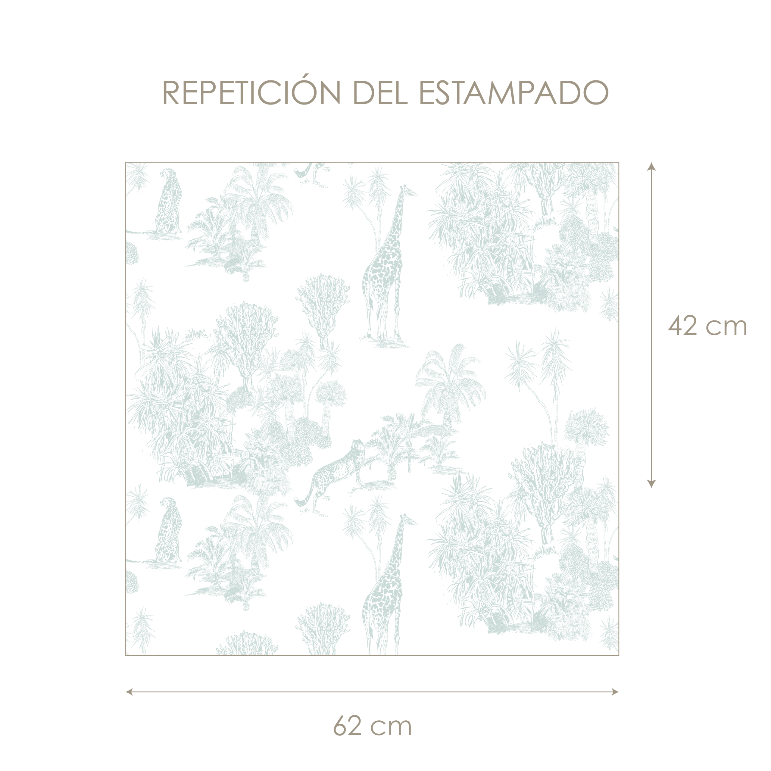 Papel Pintado Jungle agua - Imagen 3