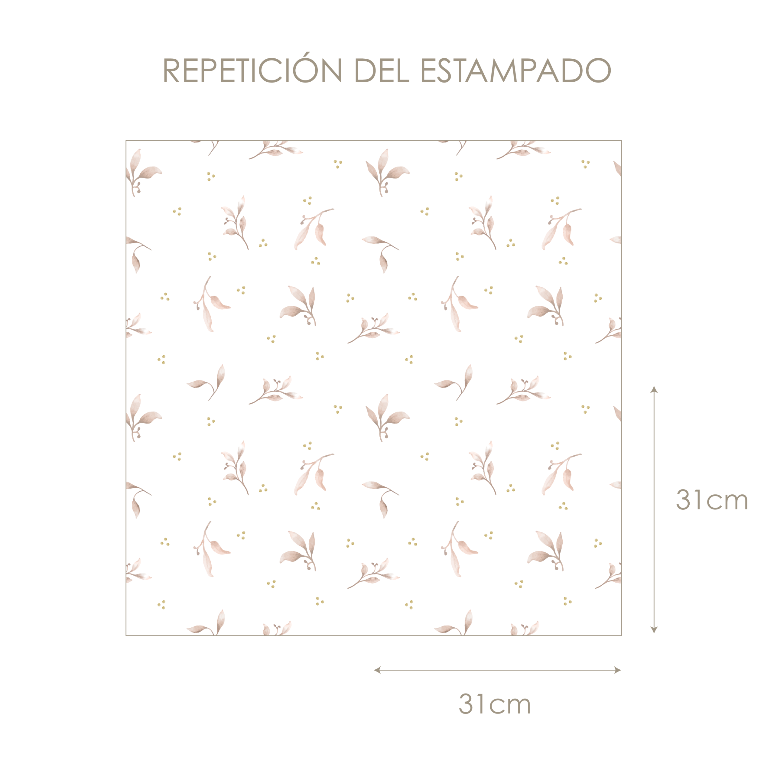 Papel Pintado Cósima Nude - Imagen 5