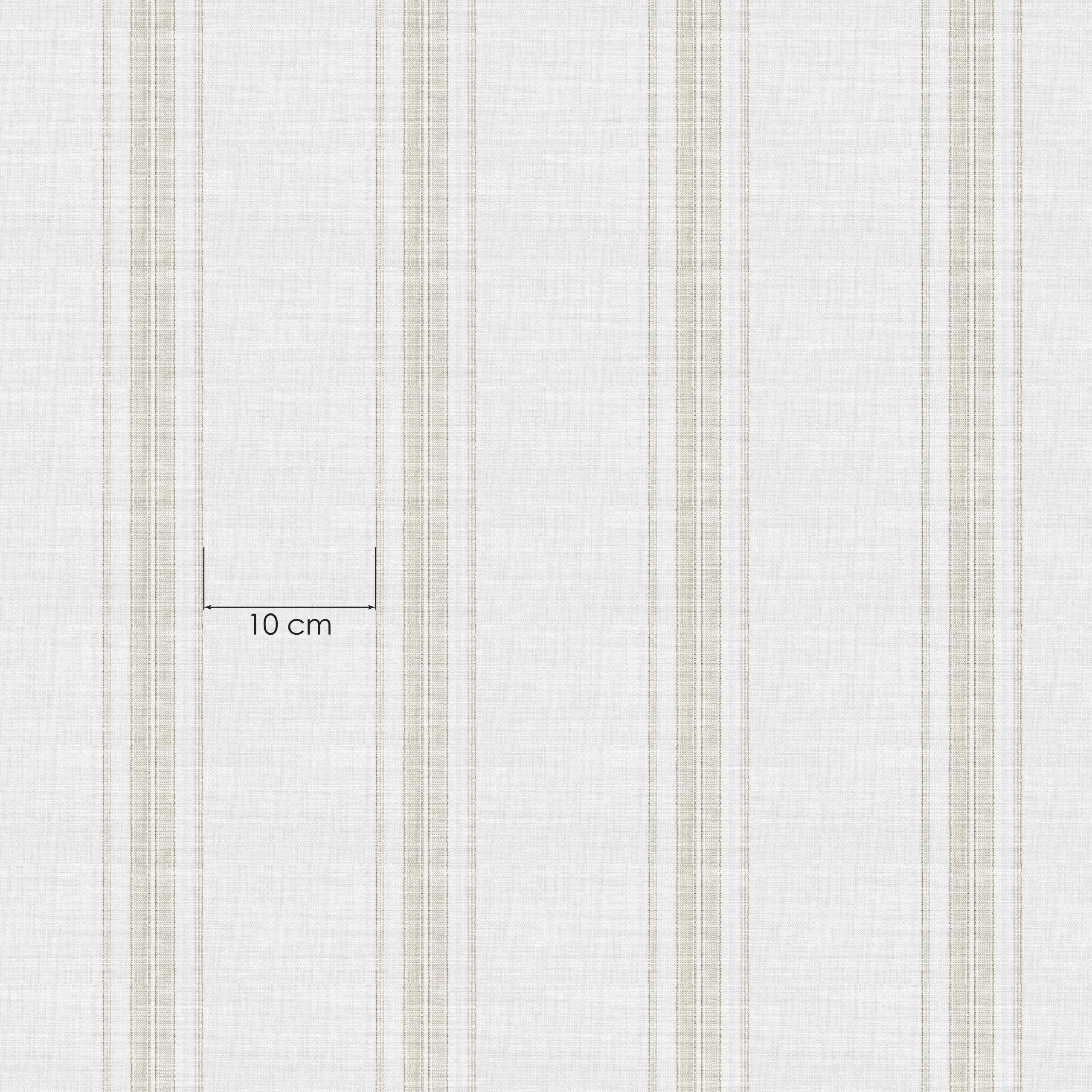 Papel Pintado Raya Cannes Beige-Ocre - Imagen 5