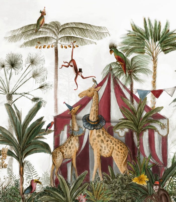 Papel Pintado Mural Circus - Lucero Pani