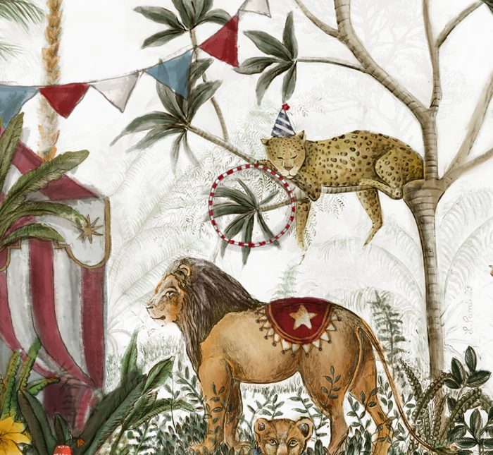 Papel Pintado Mural Circus - Lucero Pani - Imagen 4