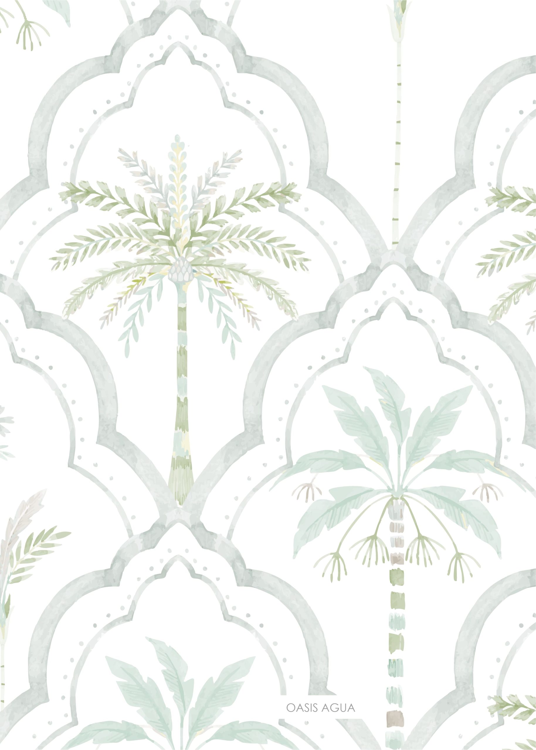 Papel Pintado Oasis Agua - Imagen 3