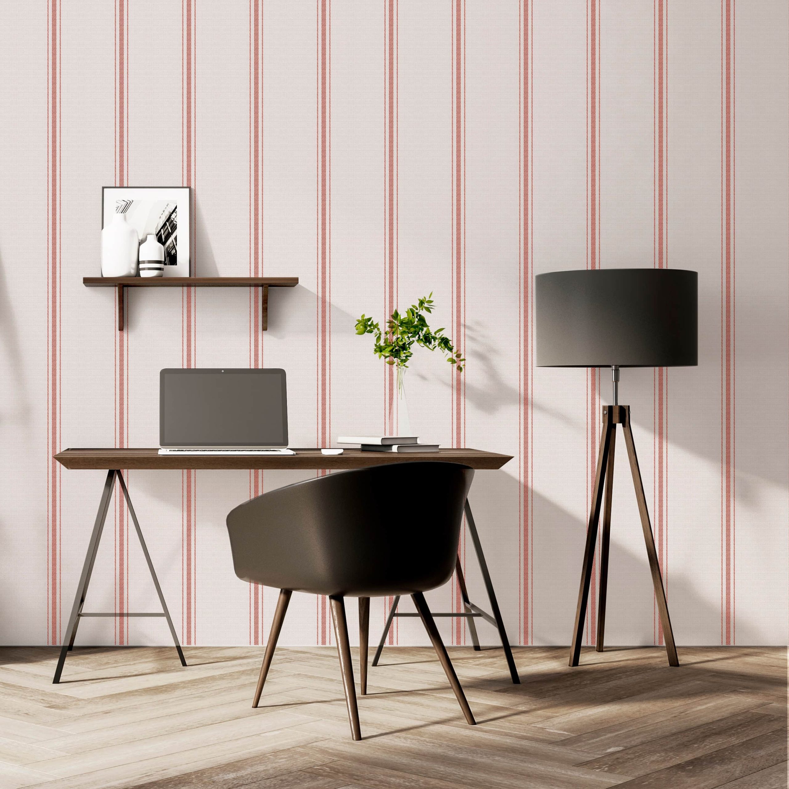 Papel Pintado Raya Manon Teja - Imagen 2