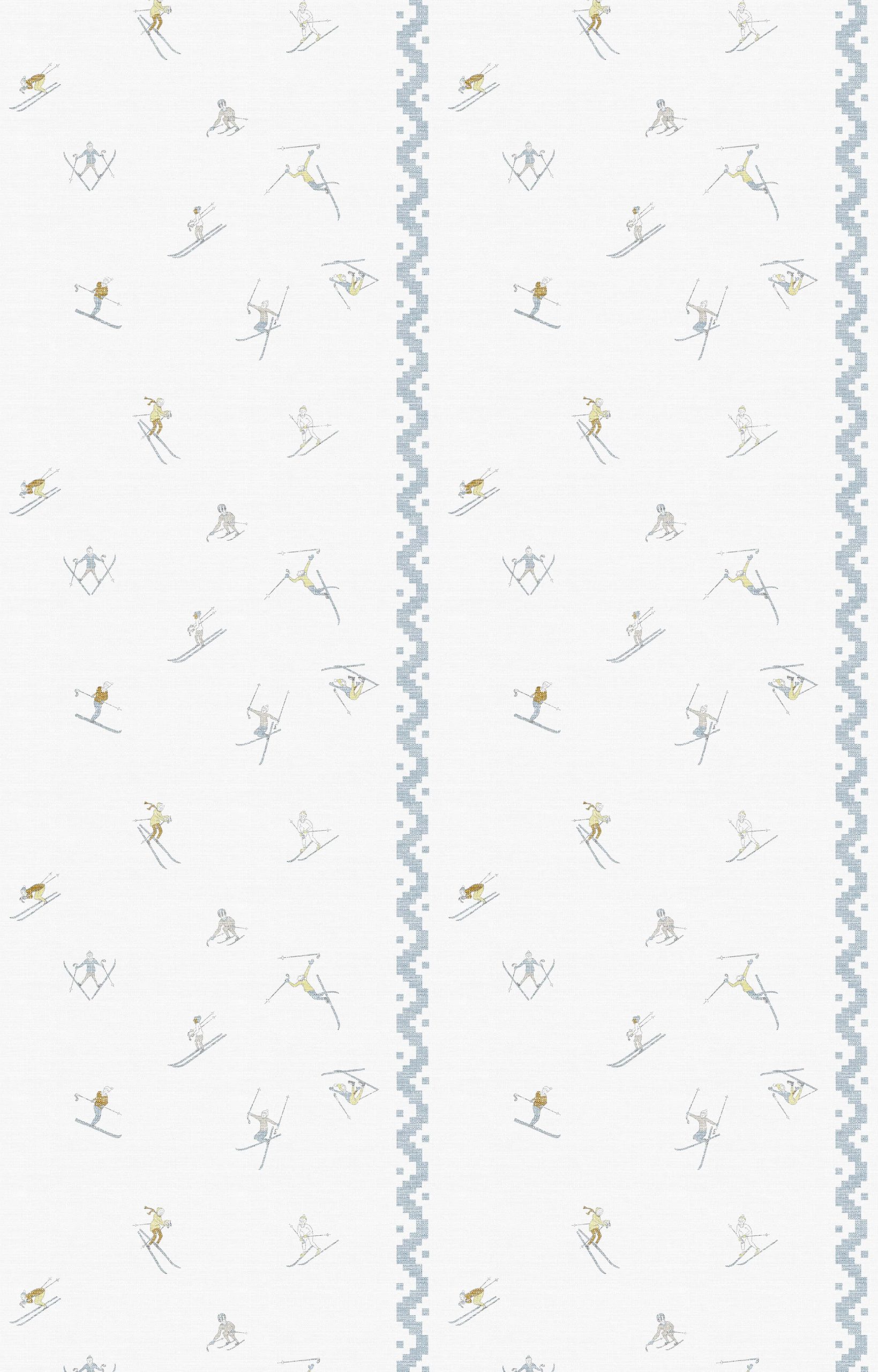 Papel Pintado Ski Navy - Imagen 5