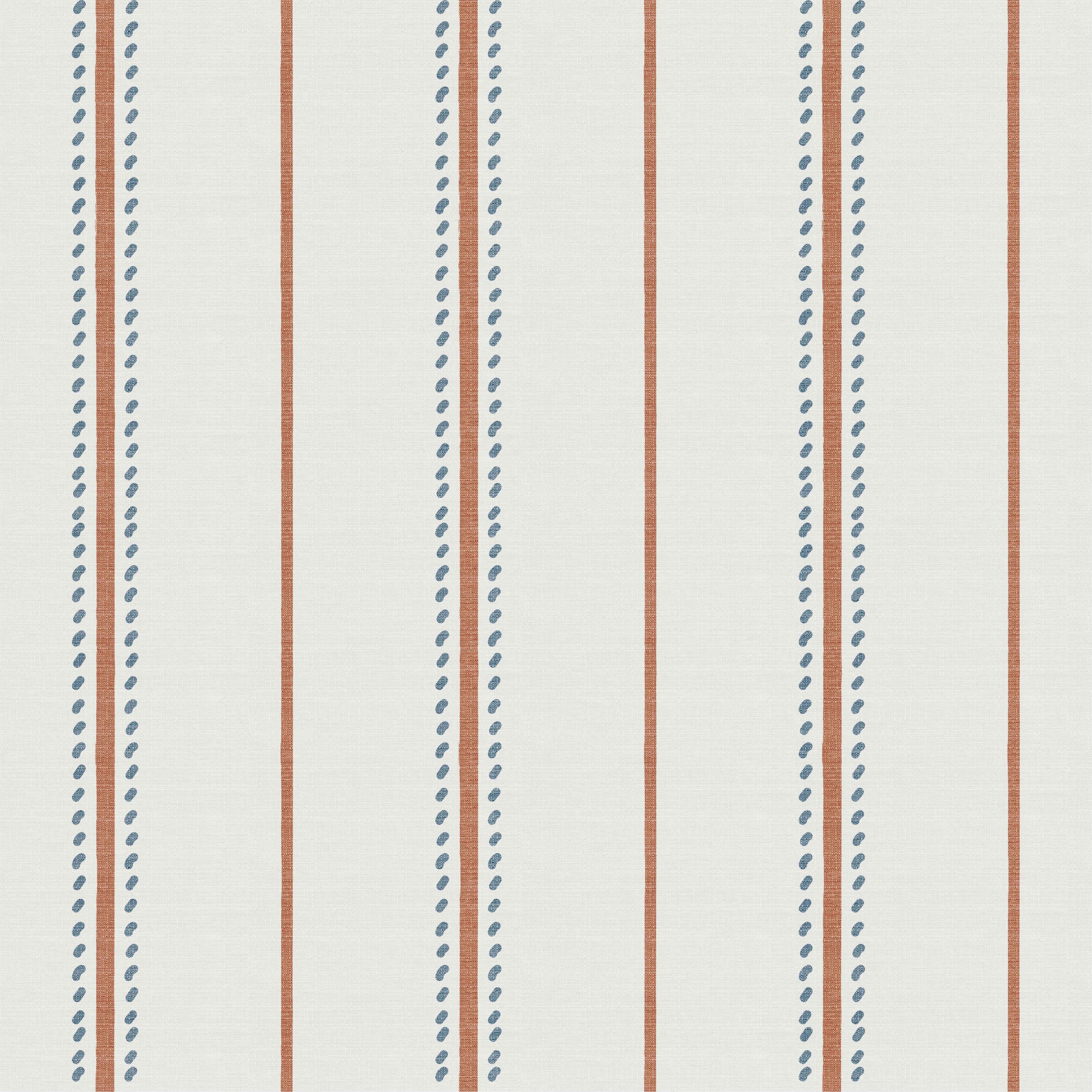 Papel Pintado Ticking Teja - Imagen 4